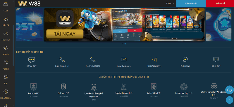 poker online tại W88